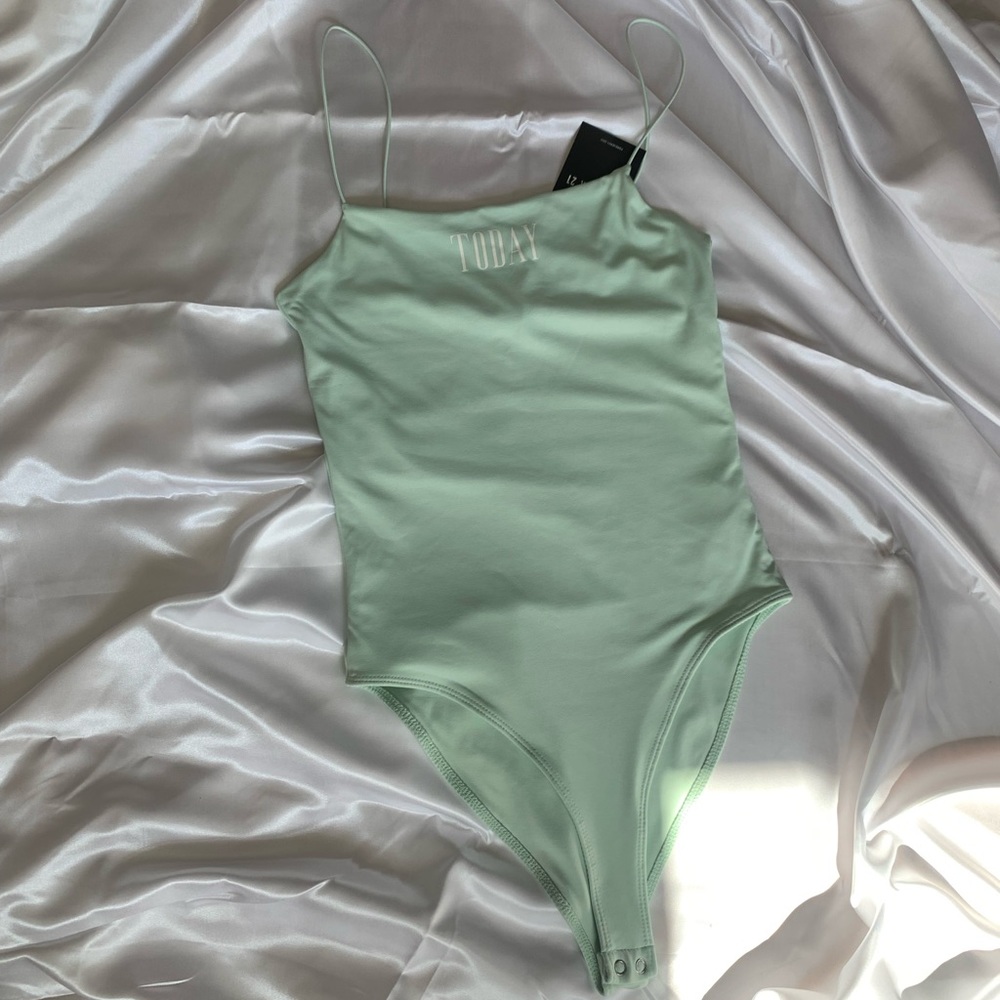 New Mint bodysuit